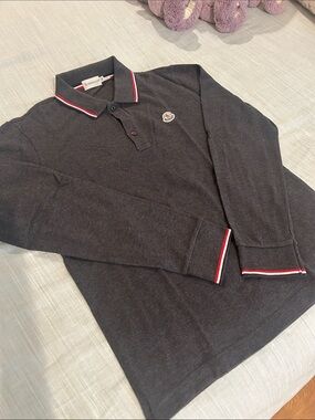 Moncler Tri Stripe Polo